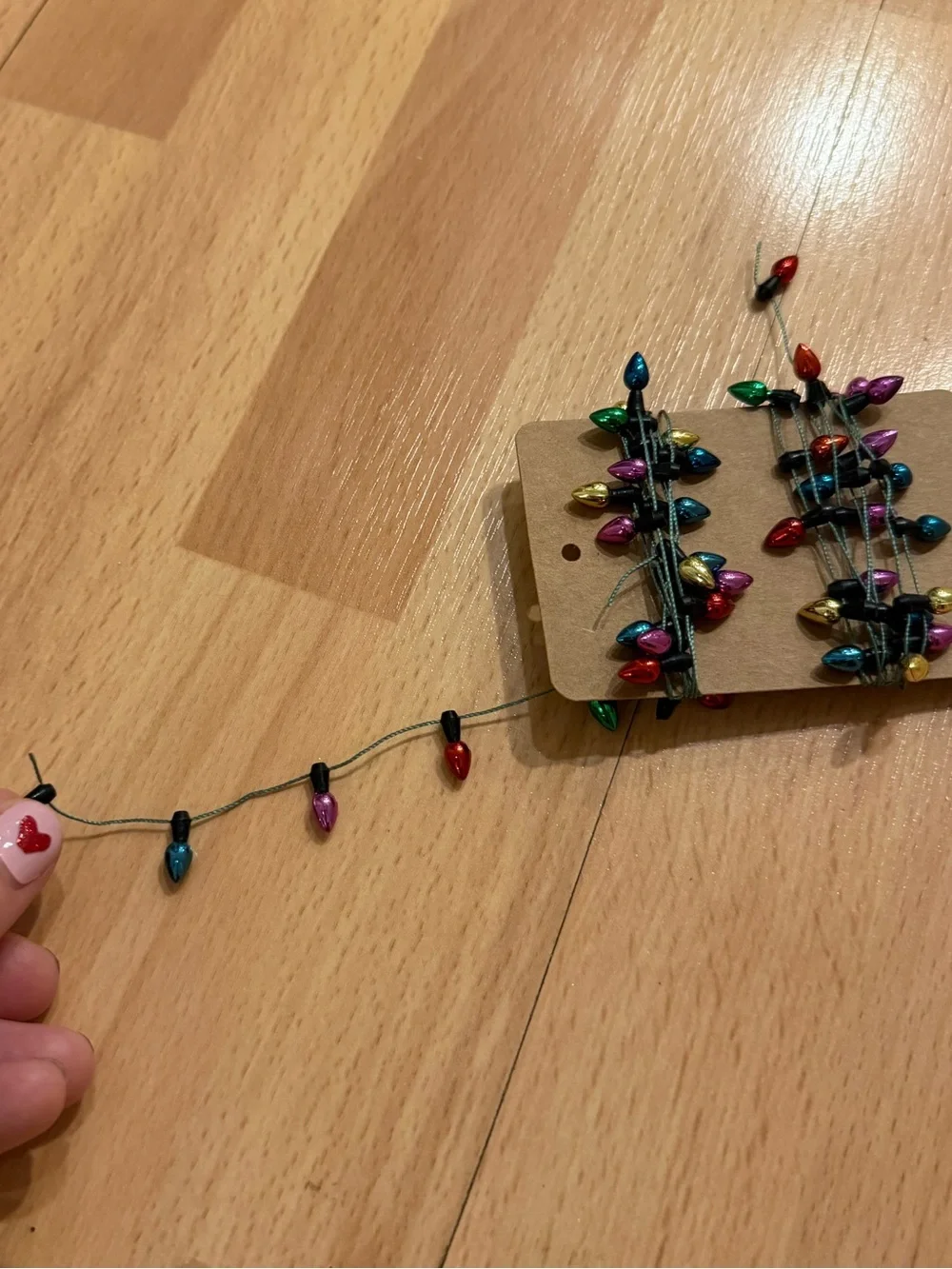 Multicolor Mini Holiday String Lights - Festive Accent 2 Strands